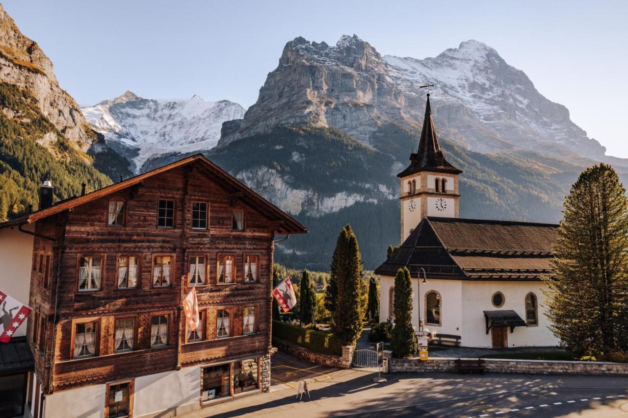 Hotel Fiescherblick Grindelwald Exterior foto