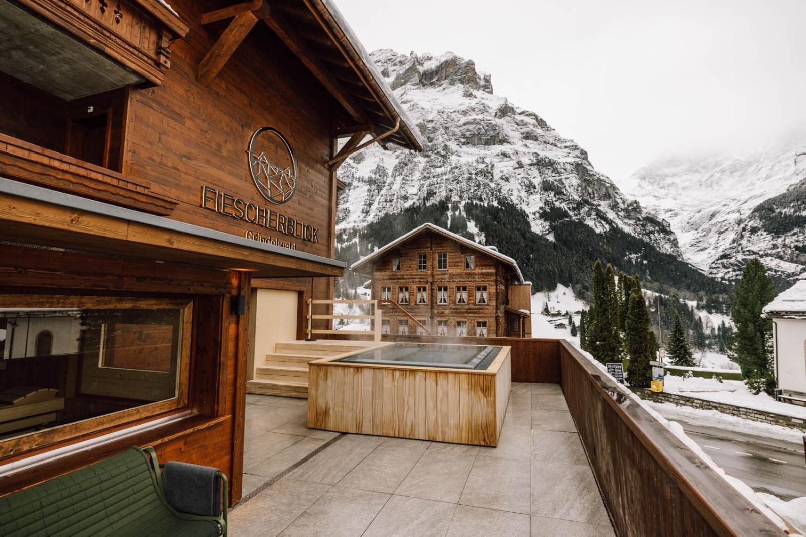 Hotel Fiescherblick Grindelwald Exterior foto